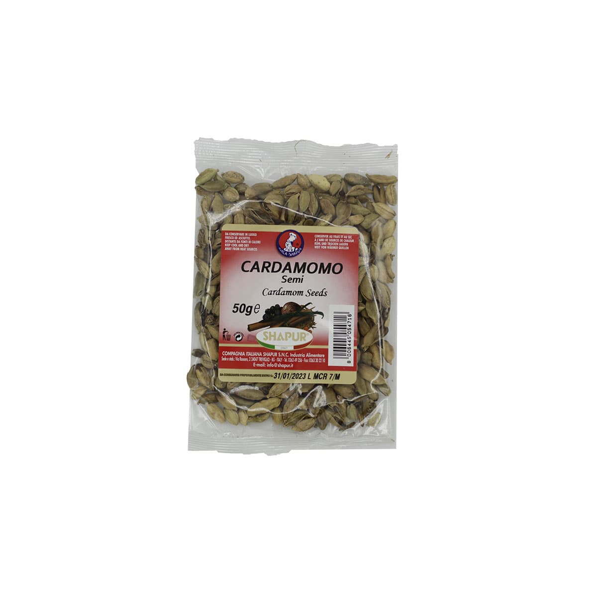 Samrat  Cardamomo in Semi - 50g