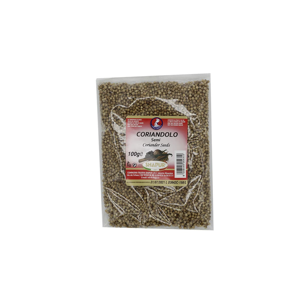 Samrat  Coriandolo in Semi - 90g