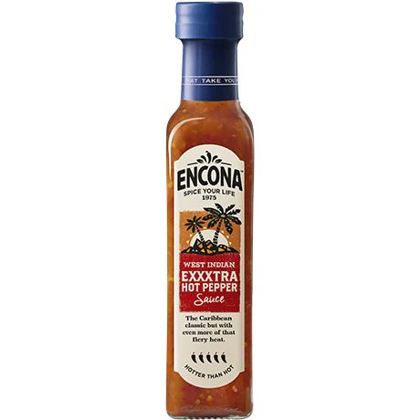 Encona West Indian Exxxtra Hot Pepper Sauce - 142 ml