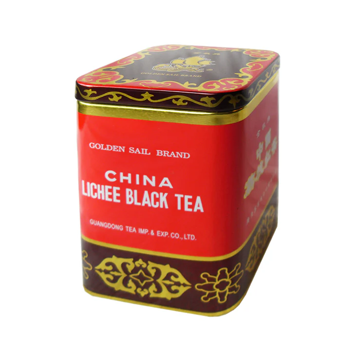 Golden Sail Brand Tè Nero al Litchi - 227g
