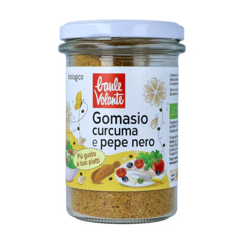 Gomasio con Curcuma e Pepe Nero  Biologico - 100g