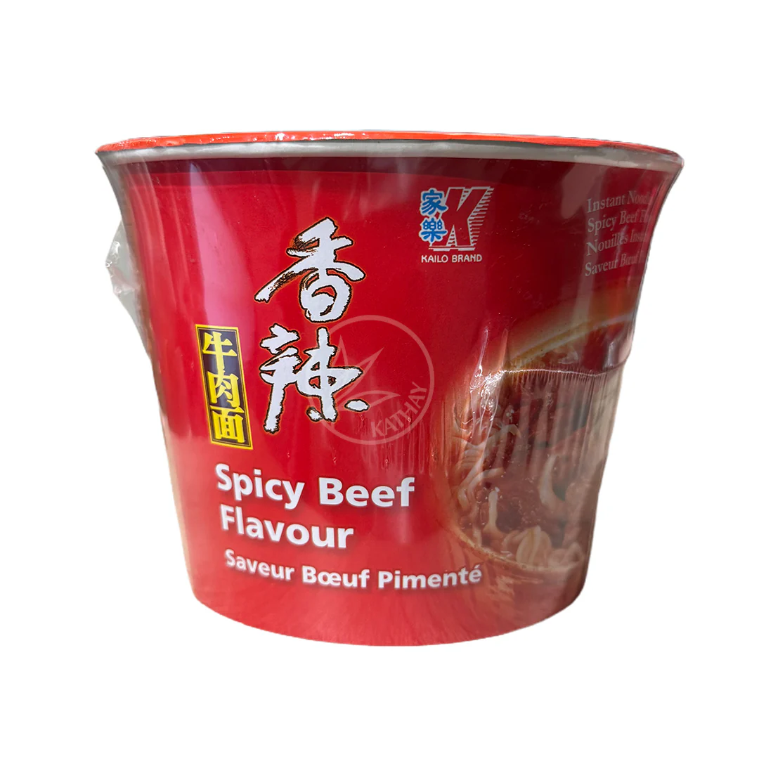 KAILO Spaghetti Istantanei al Manzo Piccante - 120g
