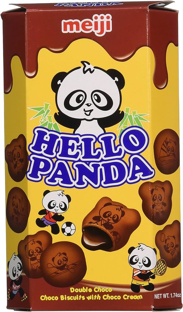 Meiji Hello Panda Biscotti doppio Cioccolato - 50g