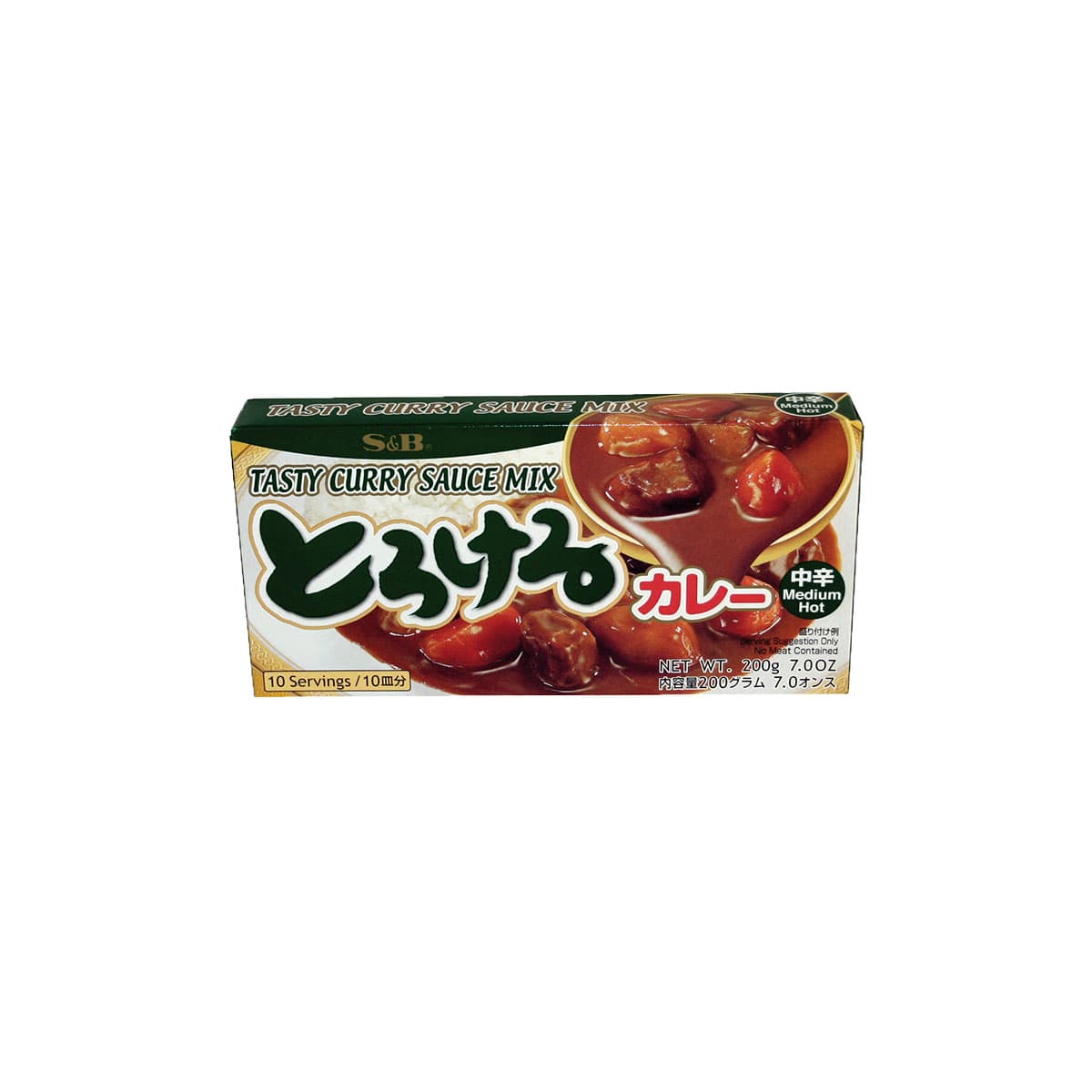 S&B Torokeru Tasty Curry Medio Hot  - 200g