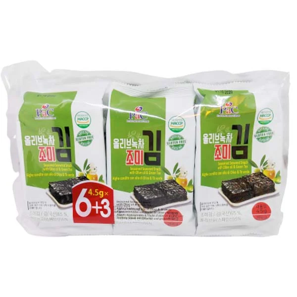 Snack di alghe Tostate Original con Olio d'Oliva- 40.5g