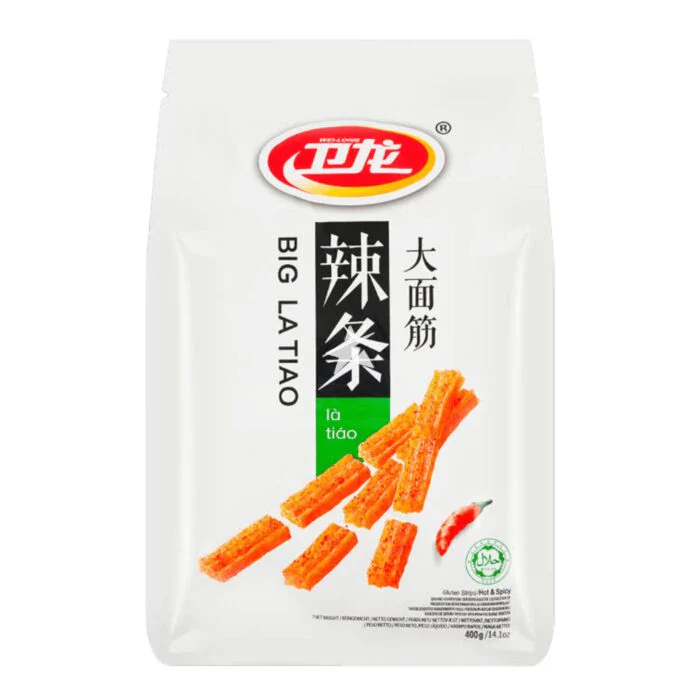 LaTiao Hot & Spicy Wei-Long Big - 106 g